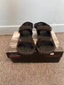 Jeep吉普運動(dòng)涼鞋男夏季新品個(gè)性時(shí)尚百搭沙灘鞋男透氣防臭軟底休閑鞋 黑色(皮鞋碼) 41 曬單實(shí)拍圖