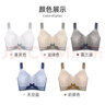 霖曼柔大碼內(nèi)衣女200斤調(diào)整型收副乳防下垂聚攏女士胸罩無鋼圈薄款文胸 天空藍(lán) 105E 46 曬單實(shí)拍圖