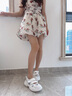 星期六（St&Sat）厚底涼鞋女2025新款夏季休閑坡跟松糕底女鞋小個(gè)子增高羅馬沙灘鞋 黑色 37 曬單實(shí)拍圖