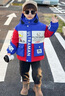 G.DUCKKIDS童裝聯(lián)名奧特曼衣服兒童羽絨服三合一男童沖鋒衣小男孩白鴨絨內(nèi)膽 藍(lán)色 130碼建議7~8歲【120-130】cm 曬單實拍圖