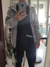 DIOULIFE夏天男士休閑套裝夏季運動(dòng)套裝男衣服冰絲短袖T恤運動(dòng)服套裝潮牌 855黑色 L 曬單實(shí)拍圖