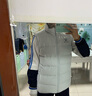 KELME/卡爾美運動棉馬甲男秋冬加厚保暖坎肩背心防寒外套 淺灰 L 曬單實拍圖