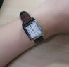 卡西歐（CASIO）手表女小方塊ins網(wǎng)紅復古學(xué)生考試時(shí)尚百搭簡(jiǎn)約指針石英女表禮物 LTP-V007L-7E2 白底金針棕皮 曬單實(shí)拍圖