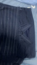 羅蒙（ROMON）加厚假兩件針織衫秋冬中青年翻領(lǐng)長(zhǎng)袖t恤打底保暖內(nèi)搭毛衣爸爸裝 3Z542F09藏青 L (175) (建議135-155斤) 曬單實(shí)拍圖