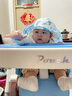 Twinklebelle寶寶遮陽帽兒童太陽帽防曬帽新款男女童春夏防紫外線沙灘帽漁夫帽 清涼海藻 M(8-30個(gè)月 帽圍46-53厘米) 曬單實(shí)拍圖