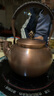 容山堂銅壺煮茶壺紫銅大燒水壺茶壺單壺家用電陶爐養生壺茶具套裝 紫銅提梁燒水壺-素紋 曬單實(shí)拍圖