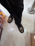 布舍元 傳統(tǒng)布鞋中國風(fēng)漢服懶人鞋一腳蹬老北京布鞋男311-9020 黑色 40  曬單實拍圖
