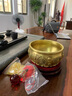 莫尼森（MOREISAN）銅聚寶盆擺件工藝品擺放客廳辦公室裝飾品擺件送朋友開業(yè)禮品 三號直徑28厘米實(shí)心 曬單實(shí)拍圖