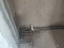 PVC110扁管配件 衛(wèi)生間馬桶移位器 排水管 扁轉(zhuǎn)圓三通 彎頭 直接 110扁管 (1米) 曬單實拍圖