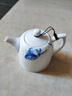 聚御瓷 釉下彩手繪青花瓷茶壺茶具套裝家用簡(jiǎn)約 辦公室陶瓷功夫茶具套裝 手繪蓮蓬秦乾壺茶具 6人飲 10個(gè) 曬單實(shí)拍圖