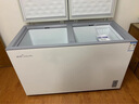 穗凌冰柜商用冰柜雙溫大容量家用大冷柜 雙門(mén)冷藏冷凍速凍雪柜臥式頂開(kāi)門(mén)餐飲店學(xué)校飯?zhí)蒙逃美涔?【冷藏157L 冷凍178L】BCD-335E 曬單實(shí)拍圖