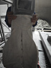榮之拓 帆布打砂衣噴漆服防護噴砂服噴砂帽連體式噴砂衣工作防護勞保服防塵耐磨防飛濺分體式噴砂服 米色平面玻璃上衣 均碼 曬單實(shí)拍圖