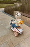 杜莎菲尼兒童電動(dòng)三輪摩托車米國(guó)隊(duì)長(zhǎng)女孩小孩可坐人可愛(ài)遙控電瓶木蘭車 【雙驅(qū)】粉色+安全帽+遙控 曬單實(shí)拍圖