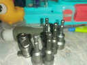 奧奔（AOBEN） 奧奔電動扳手轉換頭鉆頭兩用四方軸批頭轉接頭多功能配件大全 1只+批頭套裝 曬單實拍圖