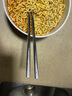 kitshine韓國(guó)進(jìn)口316不銹鋼筷子便攜裝304食品級(jí)方形家用家庭裝防滑防燙 方形亮光10雙裝 曬單實(shí)拍圖