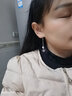 周生生七夕禮物Pt950心影四葉草耳環(huán)白金耳釘一對55254E定價(jià) 曬單實(shí)拍圖