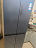 海爾（Haier）冰箱406升四開門十字對開門超薄風(fēng)冷無霜一級能效雙變頻電冰箱家用母嬰空間節(jié)能省電 【星石藍(lán)406升】母嬰變溫空間+DEO凈味 曬單實拍圖