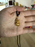潮宏基足金古法黃金項鏈吊墜男女計價 傳家寶葫蘆 XXG30001232 約8.4g 曬單實拍圖