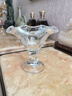 居萊福冰淇淋杯 水果汁杯玻璃奶茶杯甜品杯創(chuàng)意冰激凌碗奶昔冷飲雪 1號(hào)喇叭花雪杯（左滑看款式） 220ml 曬單實(shí)拍圖