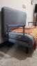 星奇堡 沙发床可折叠两用多功能双人折叠床单人小户型家用沙发 190*120CM 蓝色(带腰枕） 实拍图
