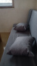 骁诺沙发客厅折叠沙发床两用小户型简易出租房布艺沙发卧室懒人沙发 浅灰色【加宽加厚海绵】 2.0米四人位+俩抱枕 实拍图