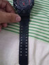 湘格里迷彩樹(shù)脂表帶表殼男女手表配件適用于卡西歐 GA700 710 735運動(dòng)防水手表帶 黑色黑字 曬單實(shí)拍圖
