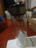 【?京東物流配送】高硼硅雙層玻璃杯大容量泡茶杯水杯子茶水分離 【雙層加厚】茶杯 350ml 1只 曬單實(shí)拍圖