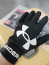 安德瑪（Under Armour） 手套男秋冬加絨保暖運(yùn)動(dòng)防滑騎行跑步 足球手套UA飛盤(pán)女觸屏手套 黑色22610401-001 S【掌寬7.5-8.5cm】青少年/女士 曬單實(shí)拍圖