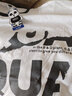 阿尼三青少年短袖t恤男夏季2025新款潮流帥氣休閑衣服初中高中學(xué)生上衣 白色+短褲 2XL （130-145斤） 曬單實拍圖