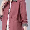 邁帛中老年女裝媽媽衣服薄款襯衣春秋新款時(shí)尚純棉襯衫女長(zhǎng)袖休閑上衣 豆沙色（長(zhǎng)袖款） XL碼 (建議120-130斤 ) 曬單實(shí)拍圖