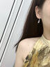 花影（HUAYING）[進(jìn)口鋯石]925銀耳環(huán)女莫比烏斯環(huán)耳墜耳飾七夕情人節禮物送老婆 [進(jìn)口鋯石]無(wú)限的愛(ài)耳環(huán)*禮盒 曬單實(shí)拍圖