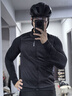李寧（LI-NING）騎行眼鏡近視套鏡日夜兩用變色男女士自行公路車專業(yè)防風(fēng)護(hù)目眼鏡 全框騎行眼鏡黑色【隨光變色】 曬單實(shí)拍圖
