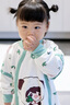 ibaby/英倫寶貝泡泡瑪特聯(lián)名恒溫嬰兒睡袋兒童防踢被子秋冬款連體睡衣 舒適款-竹子熊貓（適合20-24℃） 90碼 身高80-90cm體重6.5-13kg 曬單實(shí)拍圖