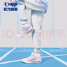 喬丹（QIAODAN）女童跑步鞋兒童春秋季運動(dòng)鞋大童革網(wǎng)跑鞋減震氣墊童鞋-38 曬單實(shí)拍圖