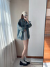 NINE WEST/玖熙雪地靴加絨厚底增高短靴女 NG450101EH 黑/銀(絨里)37 曬單實拍圖