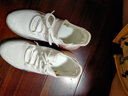 怡肯網(wǎng)面鞋女透氣網(wǎng)鞋夏季運動(dòng)鞋女?huà)寢屩欣夏晷浀总浢鎻V場(chǎng)休閑舞鞋 A03白粉 39 曬單實(shí)拍圖
