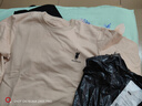 美羅邦（Meloban）【兩件裝】衛衣男士純棉男裝秋裝春秋季打底衫長(cháng)袖t恤冬款上衣服 卡其色+黑色【2件裝】100%純棉 M【建議90-110斤】 曬單實(shí)拍圖
