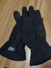 探路者（TOREAD）手套新款戶(hù)外運動(dòng)防滑保暖可觸屏抓絨手套 黑色 XL 曬單實(shí)拍圖