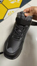 步步快足力健老人鞋男冬季防水棉鞋防滑爸爸東北加厚羊毛加絨老年雪地靴 1026黑色男【加絨加厚】 41 (260mm) 曬單實(shí)拍圖