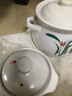 康舒（KANGSHU）砂鍋古典白蘭花湯鍋套裝家用大容量耐高溫?zé)蹂佁沾筛蔁涣焉冲?湯鍋+燉鍋6-9人5500ml+ 1000ml 曬單實(shí)拍圖