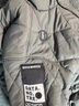 京西藍靛秋冬款休閑立領(lǐng)輕薄菱格棉服男美式復(fù)古潮流戶外防風短款棉衣外套 灰色 L 合適體重130-150斤 曬單實拍圖
