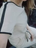 佰藍嬌 兩件套套裝褲子2022夏裝新款夏季女裝時(shí)尚休閑寬松高腰闊腿褲套裝女夏天休閑褲直筒褲七分褲裝女 卡其色 M 曬單實(shí)拍圖