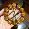 蒂海玉珠金絲楠木手串男2.0陰沉木爆滿水波紋情侶款佛珠手串收藏送男朋友 滿水波紋【18mm*13顆】附證書 曬單實拍圖