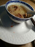 LICHEN純白骨瓷菜盤碟子家用浮雕陶瓷餐具創(chuàng)意歐式西餐盤微波爐適用 8英寸湯盤 曬單實(shí)拍圖