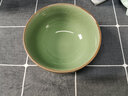 陶瓷碗家用中式米飯碗創(chuàng  )意龍泉青瓷哥窯4.5英寸冰裂紋餐具小粥碗 4.5英寸哥窯梅子青1個(gè) 曬單實(shí)拍圖