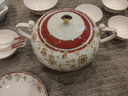 唐帕（TANGPA）盤子碗套裝紅色新婚禮物喬遷新居高端送禮結(jié)婚送朋友搬新家禮品 健康高溫瓷40頭夢(mèng)里花結(jié)婚送禮 曬單實(shí)拍圖