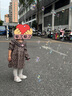 babylove【紡軟織柔】女寶寶連衣裙純棉春秋季嬰幼兒裙子甜美公主裙衣服 繁花向晚 80 曬單實(shí)拍圖