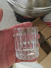 翼柏嘉二兩白酒杯輕奢高檔家用套裝加厚玻璃酒具精致2兩小酒杯烈酒杯子 【6杯1架】雕花款+亞克力杯架 曬單實(shí)拍圖