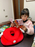 比克龍 BIKRON小學(xué)生午睡枕趴睡枕初高中生午休抱枕兒童桌上趴睡神器小趴枕教室 麋鹿玫瑰紅 含枕芯 建議身高1.1m-1.6m者使用 曬單實(shí)拍圖