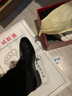 【發(fā)順豐空運】上頓丹尼男鞋商務(wù)休閑正裝皮鞋英倫隱形內增高6cm8cm大碼47小碼三接頭牛津鞋新郎婚鞋 黑色 38 曬單實(shí)拍圖